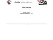 Tablet Screenshot of polmil.itl.com.br