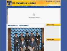 Tablet Screenshot of itl.co.in